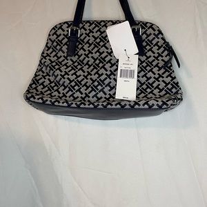 Tommy Hilfiger Blue Satchel Purse